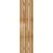 Ekena Millwork Spaced Board-n-Batten Shutters w/Z-Bar, Rough Sawn Western Red Cedar, 17 1/8W x 67H, PR RBS06Z17X067RWR - alternate 2